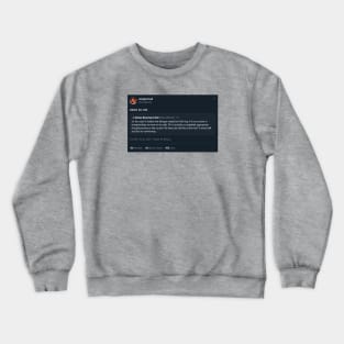 news to me Crewneck Sweatshirt